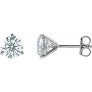 14K 1-CTW Lab-Grown Diamond Stud Earring