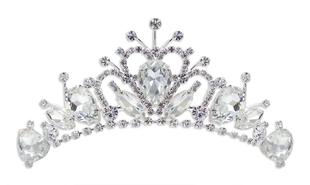 #16219 - Bursting Heart Tiara Comb