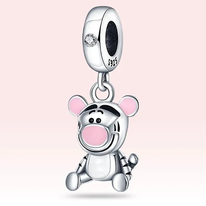 Adorable Dog & Elephant Pandora Bracelet Charms: Whimsical DIY Jewelry Collection