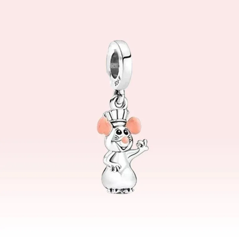 Adorable Dog & Elephant Pandora Bracelet Charms: Whimsical DIY Jewelry Collection