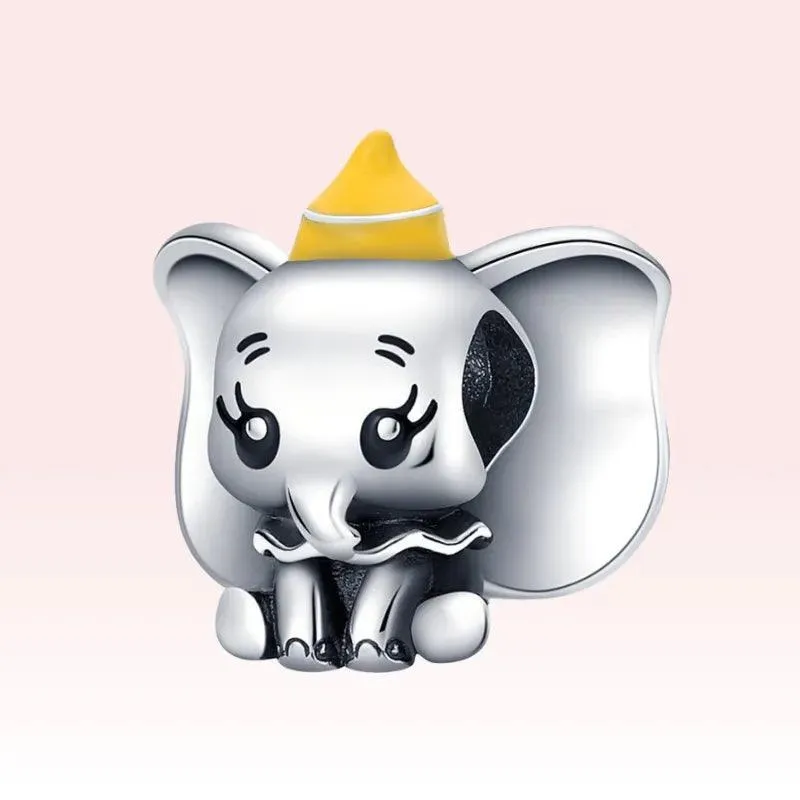 Adorable Dog & Elephant Pandora Bracelet Charms: Whimsical DIY Jewelry Collection