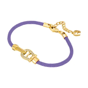Aigner  Women Blue And Gold-Plated Bracelet