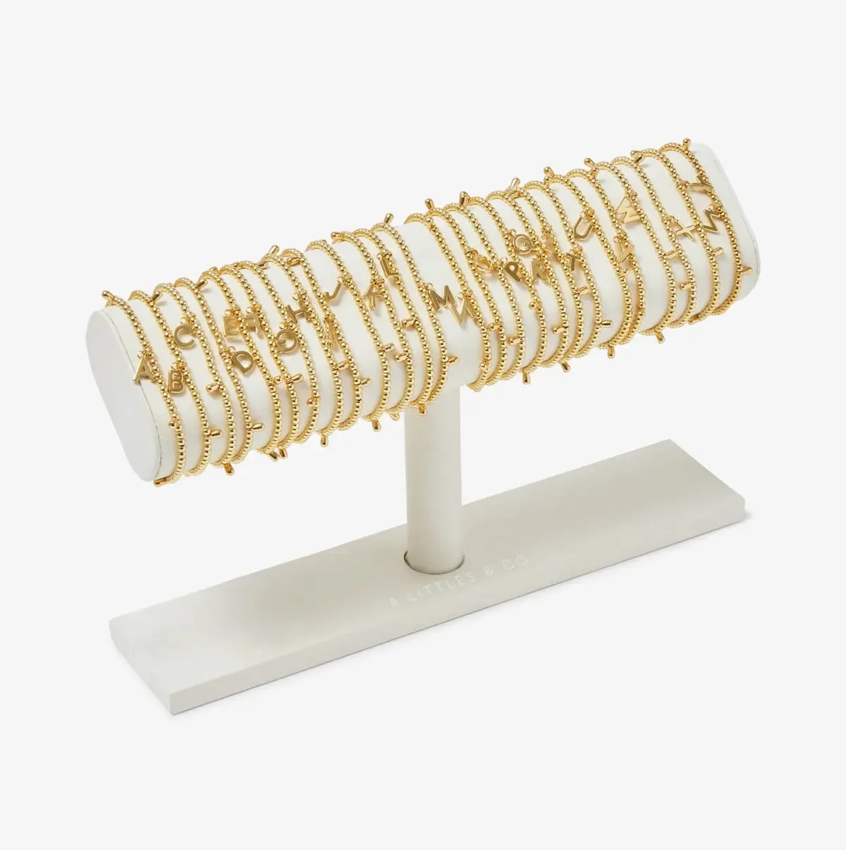 Alphabet A Little - K - Gold