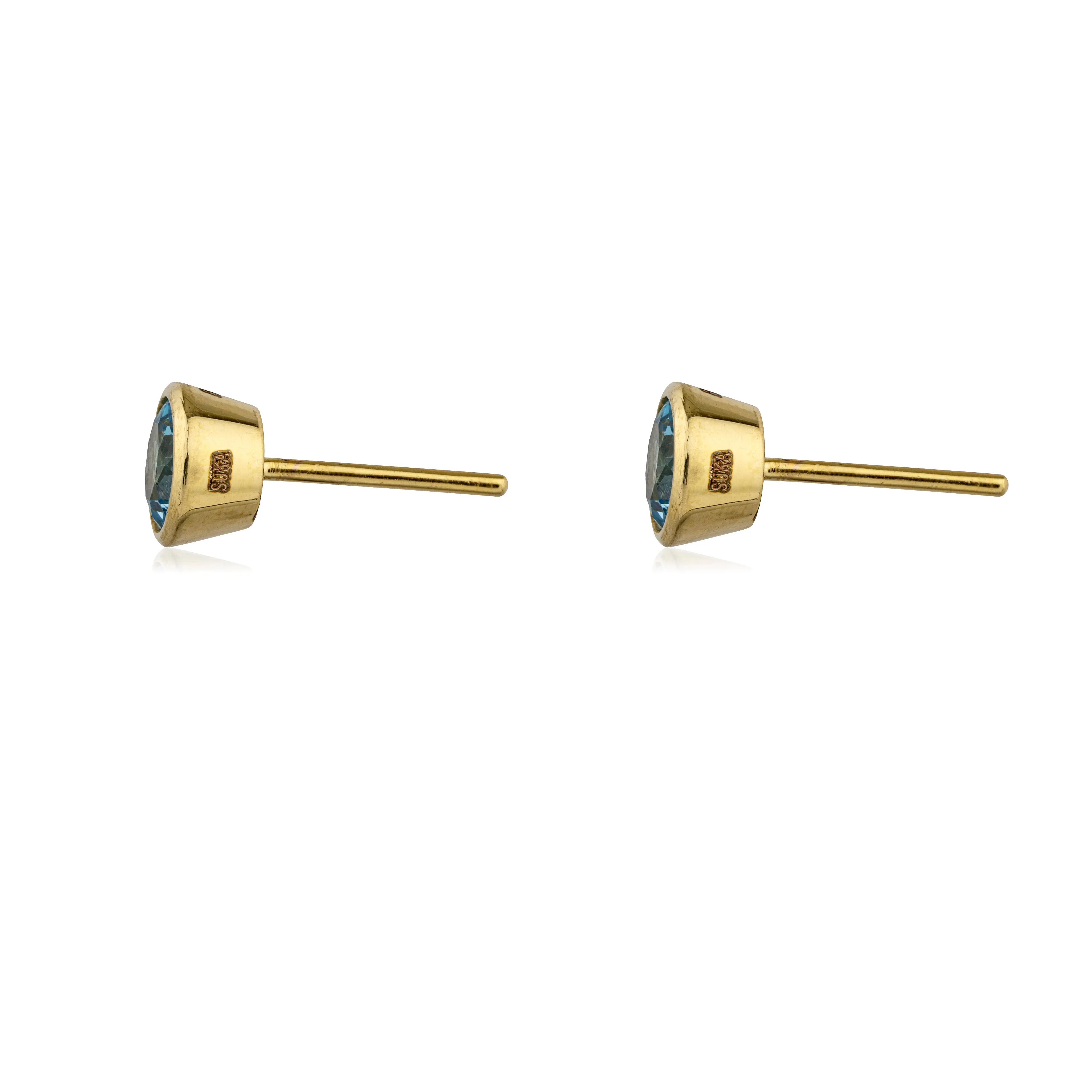 Annie Interchangeable Studs, 14k Gold