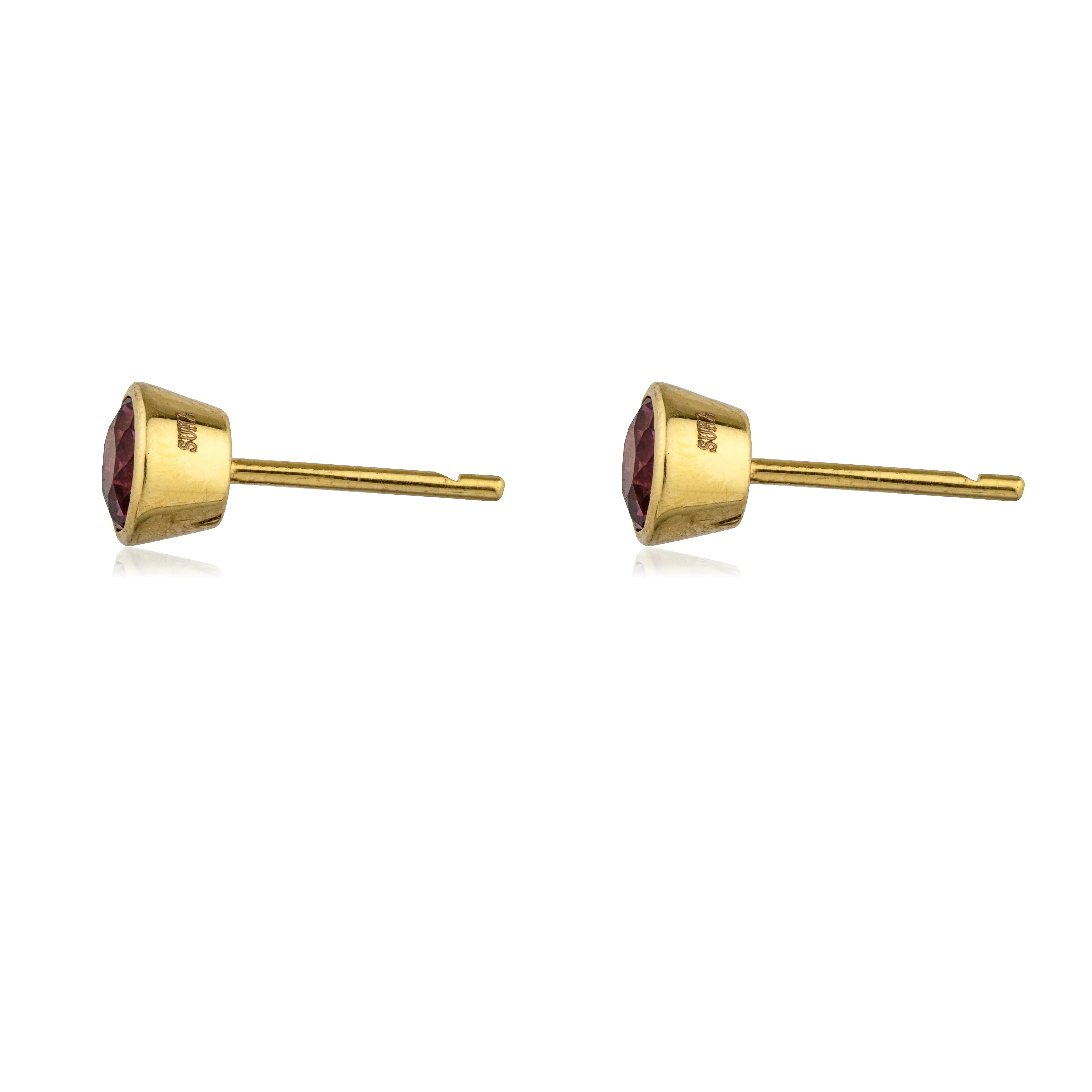 Annie Interchangeable Studs, 14k Gold