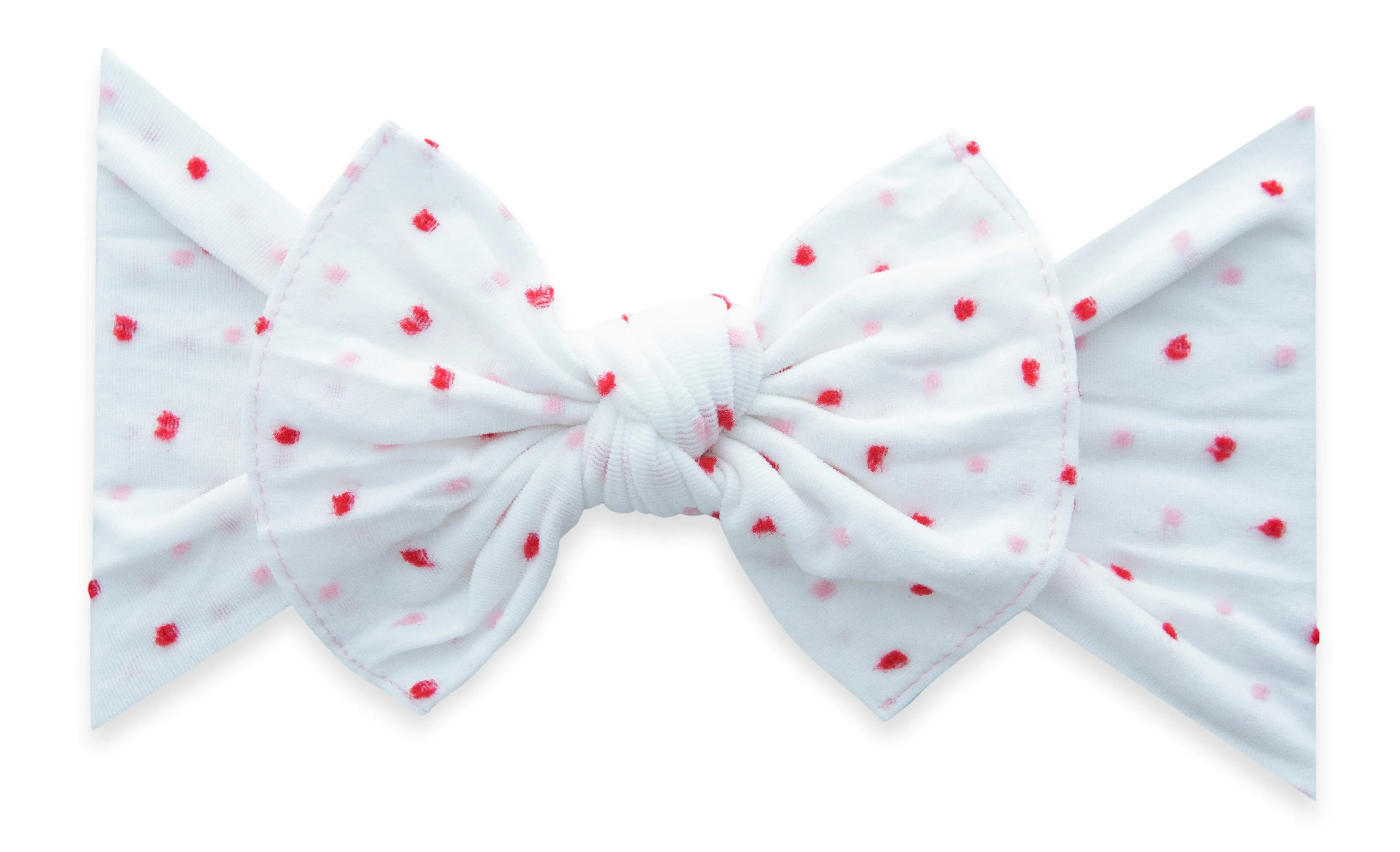 Baby Bling Sweetie Shabby Patterned Knot Headband