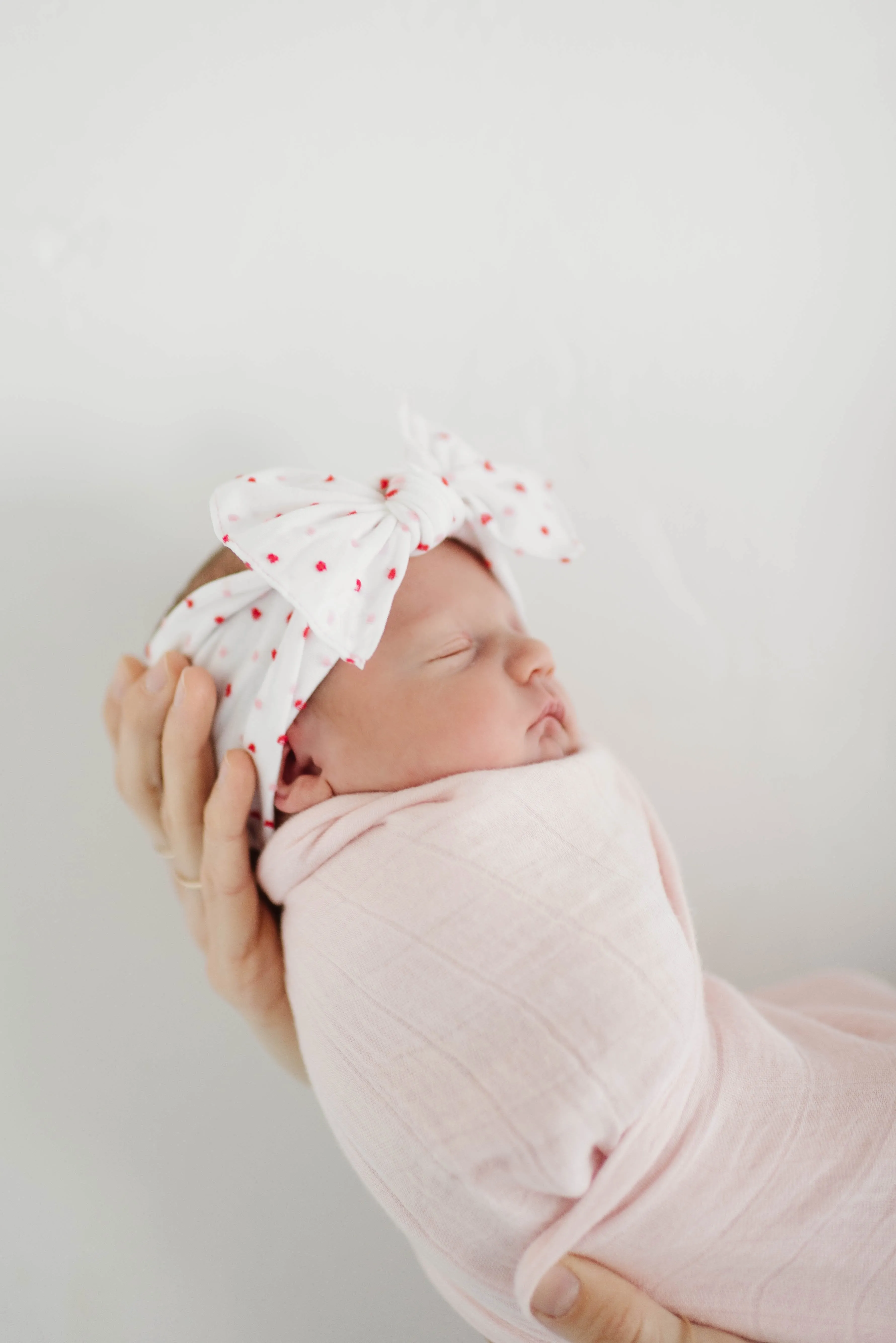 Baby Bling Sweetie Shabby Patterned Knot Headband