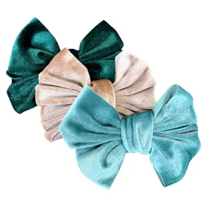 Baby Bow Set - Emerald
