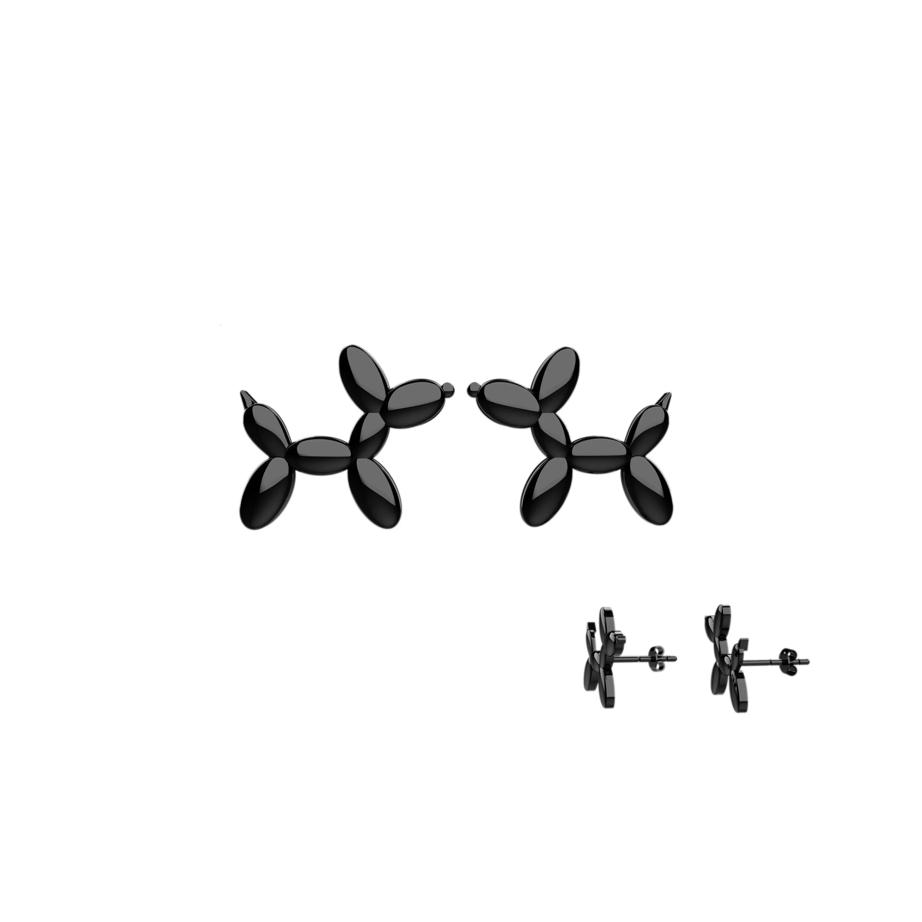 Balloon Dog Stud Earrings