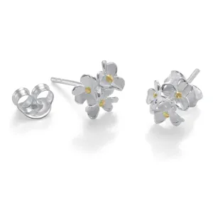 Banyan 3 Flower Stud Earrings