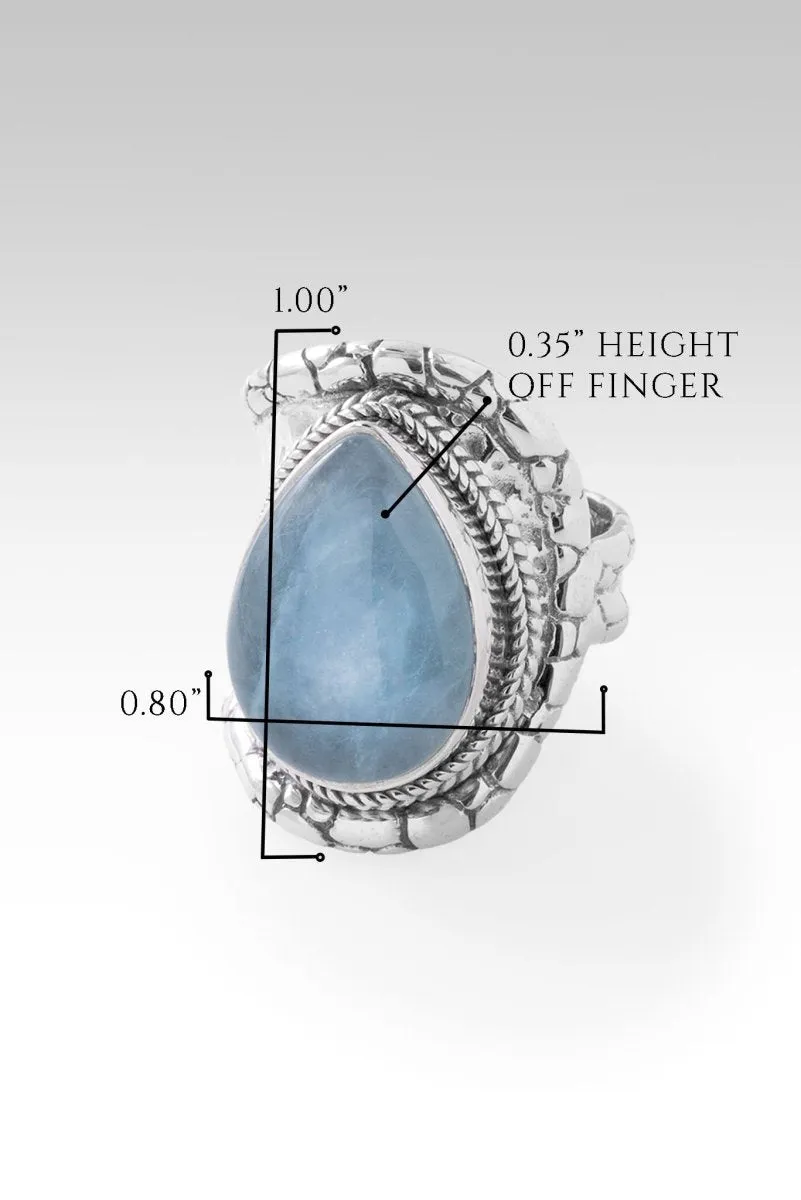 Blessed with Abundance Ring™ in Aquamarine