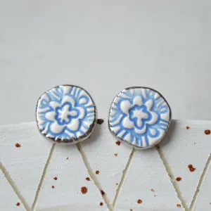 Ceramic earrings No. 54