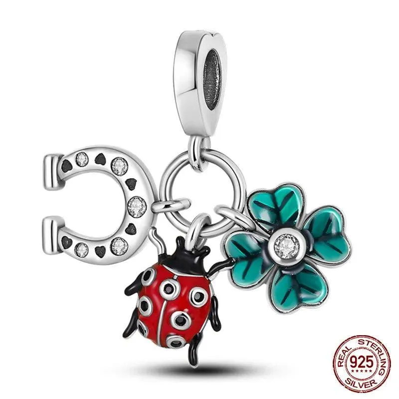 Charming Sterling Silver Red Heart Beads for Pandora - Love & Luck Gifts
