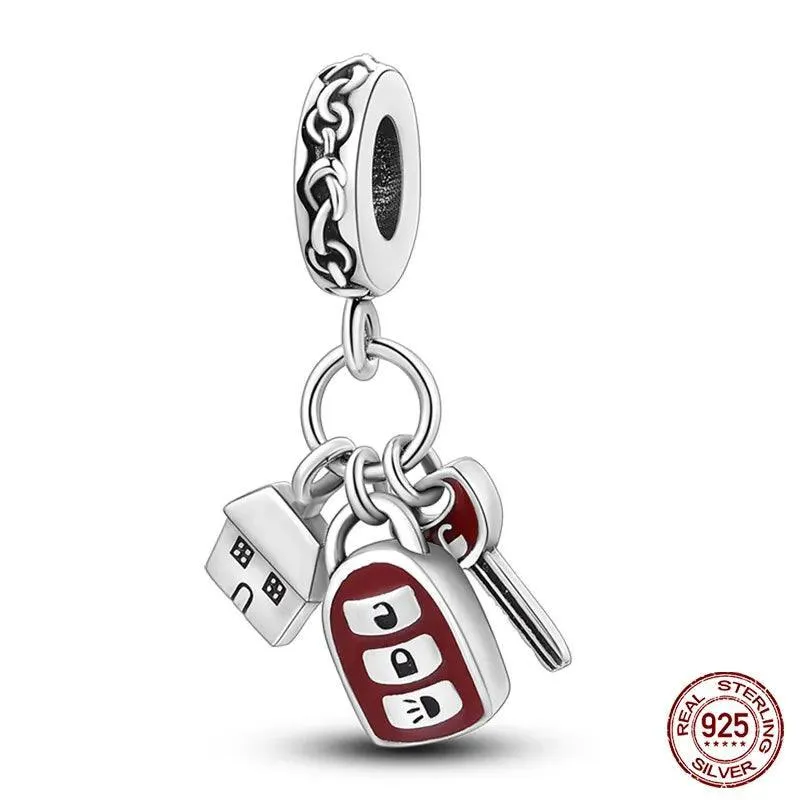 Charming Sterling Silver Red Heart Beads for Pandora - Love & Luck Gifts