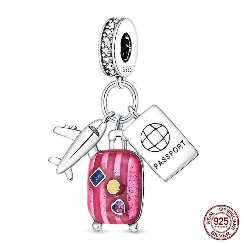 Charming Sterling Silver Red Heart Beads for Pandora - Love & Luck Gifts