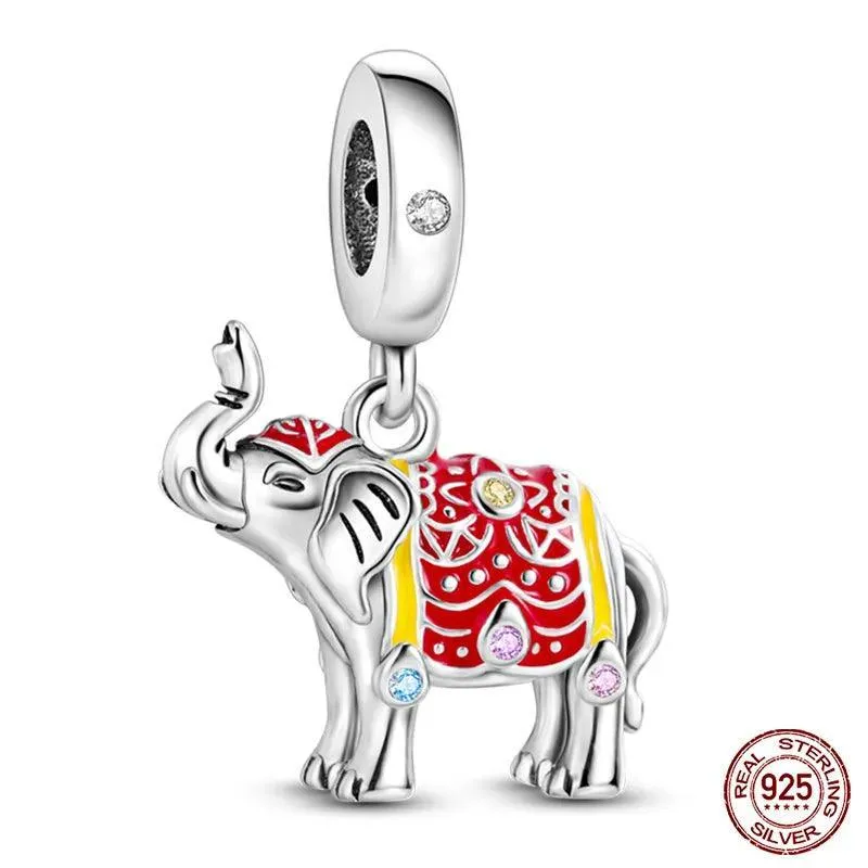 Charming Sterling Silver Red Heart Beads for Pandora - Love & Luck Gifts