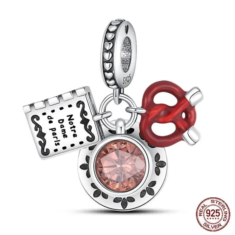 Charming Sterling Silver Red Heart Beads for Pandora - Love & Luck Gifts