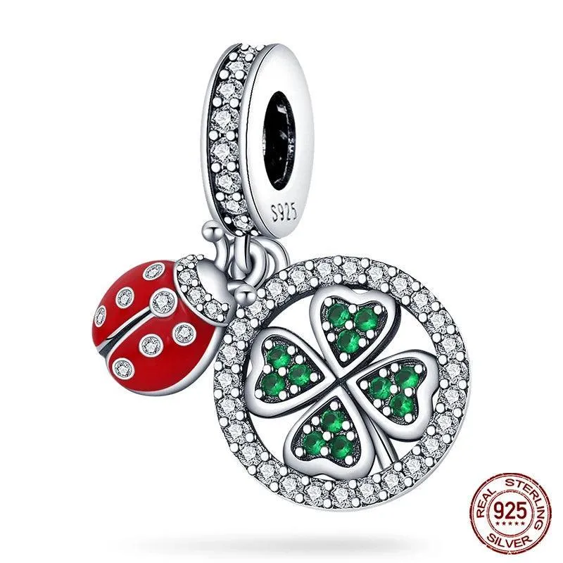 Charming Sterling Silver Red Heart Beads for Pandora - Love & Luck Gifts