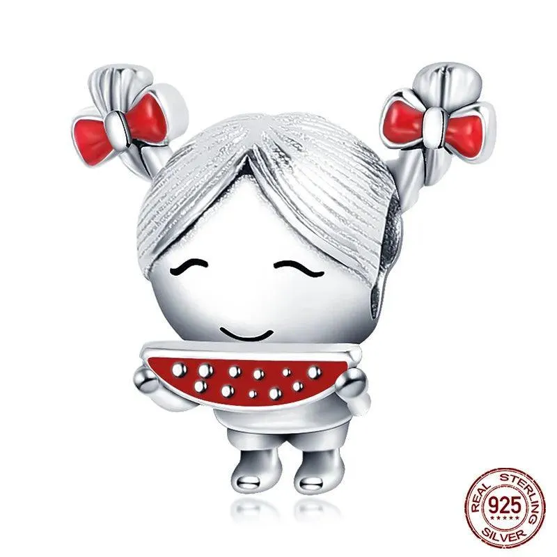 Charming Sterling Silver Red Heart Beads for Pandora - Love & Luck Gifts