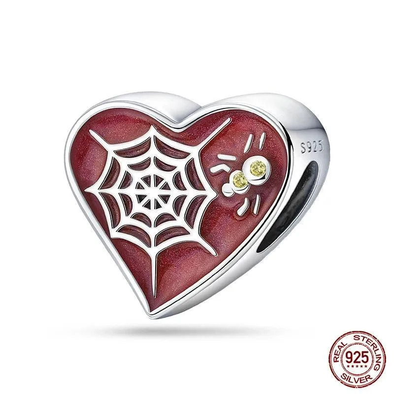 Charming Sterling Silver Red Heart Beads for Pandora - Love & Luck Gifts