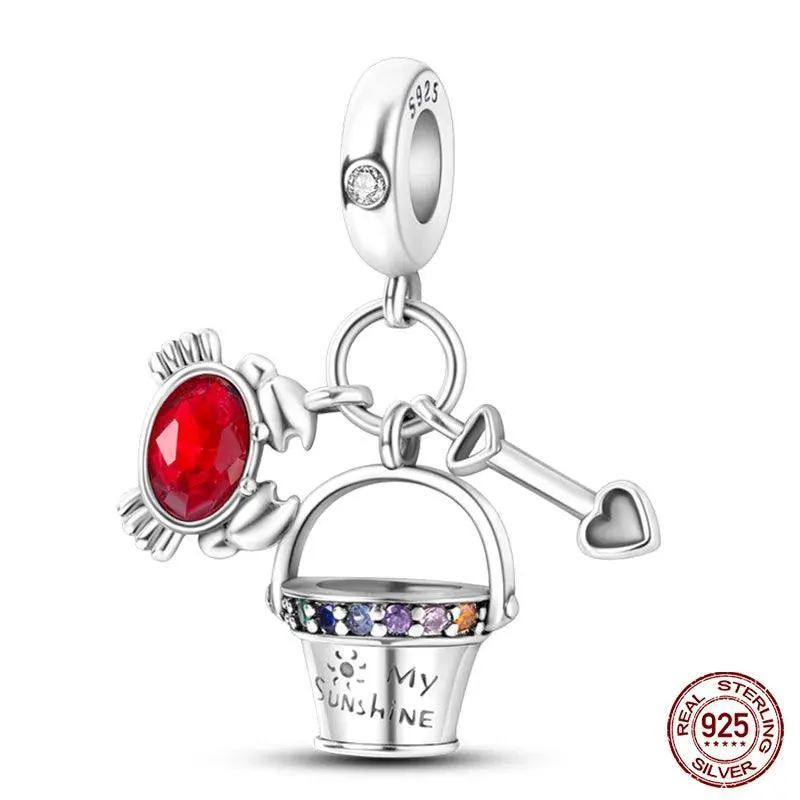 Charming Sterling Silver Red Heart Beads for Pandora - Love & Luck Gifts