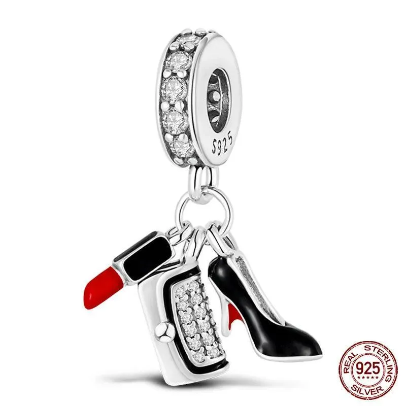 Charming Sterling Silver Red Heart Beads for Pandora - Love & Luck Gifts