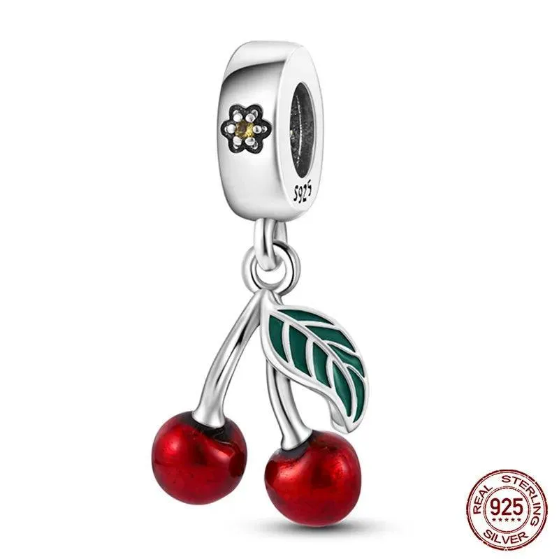 Charming Sterling Silver Red Heart Beads for Pandora - Love & Luck Gifts