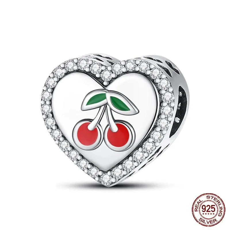 Charming Sterling Silver Red Heart Beads for Pandora - Love & Luck Gifts