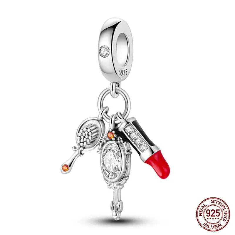 Charming Sterling Silver Red Heart Beads for Pandora - Love & Luck Gifts