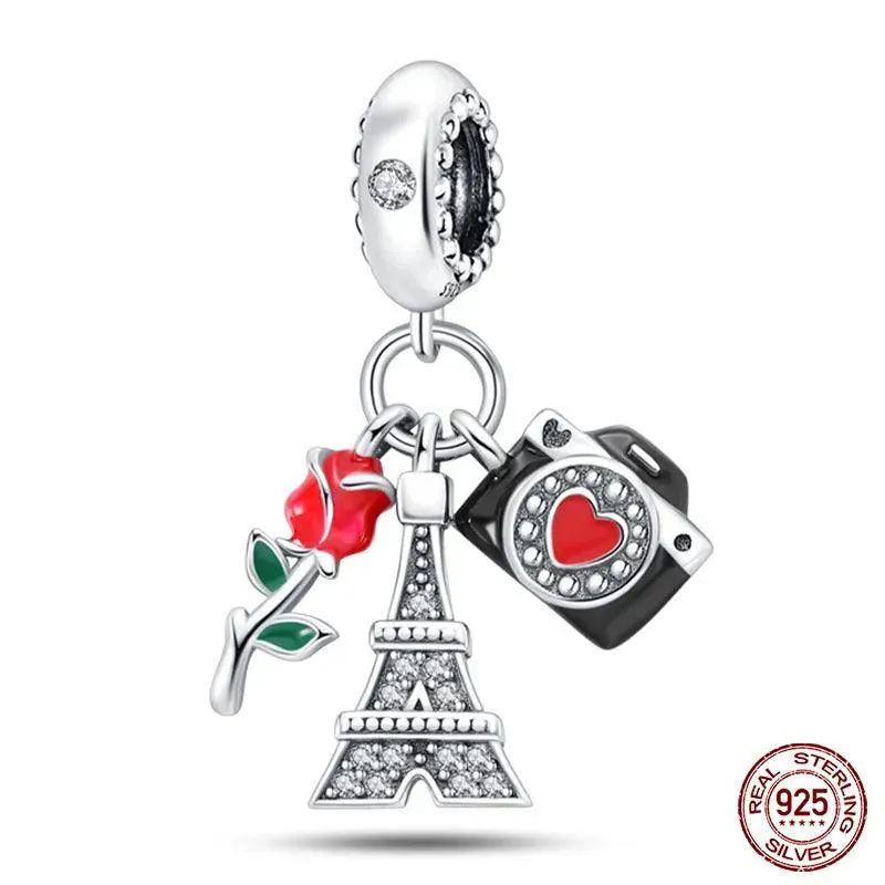 Charming Sterling Silver Red Heart Beads for Pandora - Love & Luck Gifts