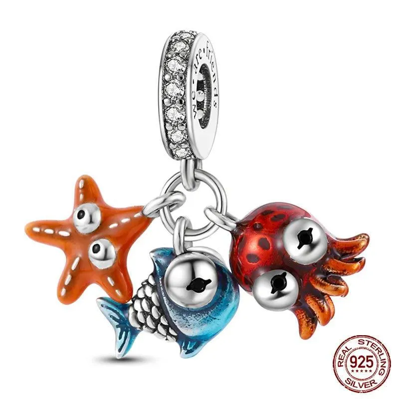 Charming Sterling Silver Red Heart Beads for Pandora - Love & Luck Gifts