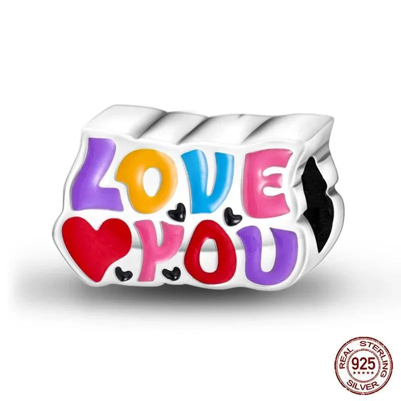 Charming Sterling Silver Red Heart Beads for Pandora - Love & Luck Gifts