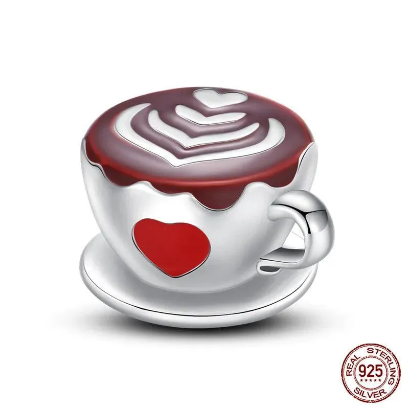 Charming Sterling Silver Red Heart Beads for Pandora - Love & Luck Gifts