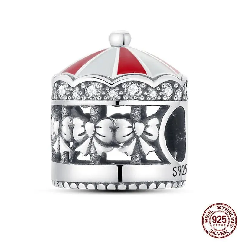Charming Sterling Silver Red Heart Beads for Pandora - Love & Luck Gifts