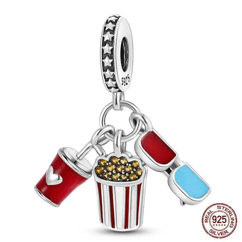 Charming Sterling Silver Red Heart Beads for Pandora - Love & Luck Gifts