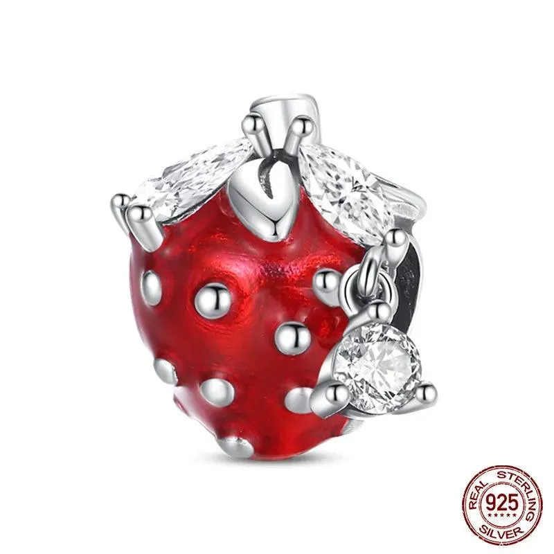 Charming Sterling Silver Red Heart Beads for Pandora - Love & Luck Gifts