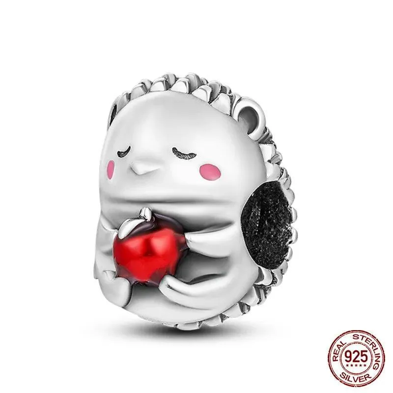 Charming Sterling Silver Red Heart Beads for Pandora - Love & Luck Gifts
