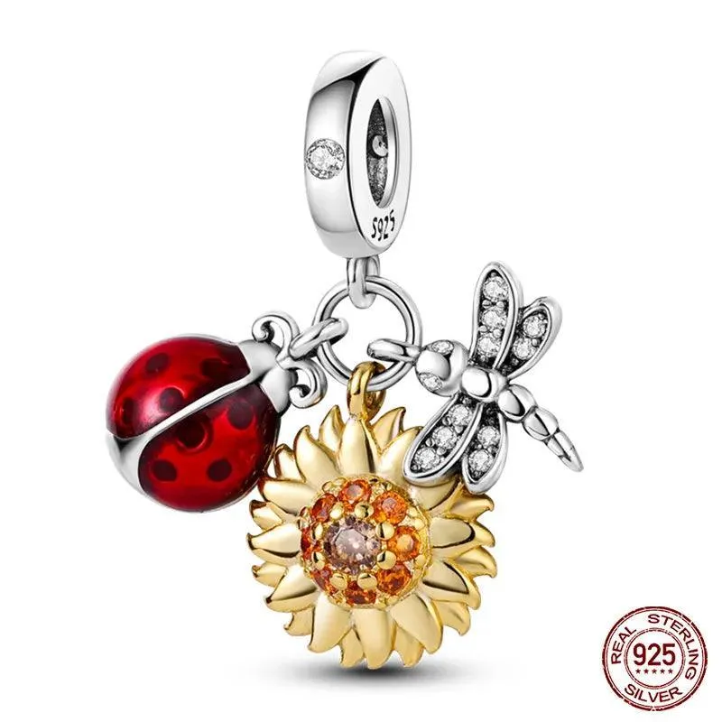 Charming Sterling Silver Red Heart Beads for Pandora - Love & Luck Gifts