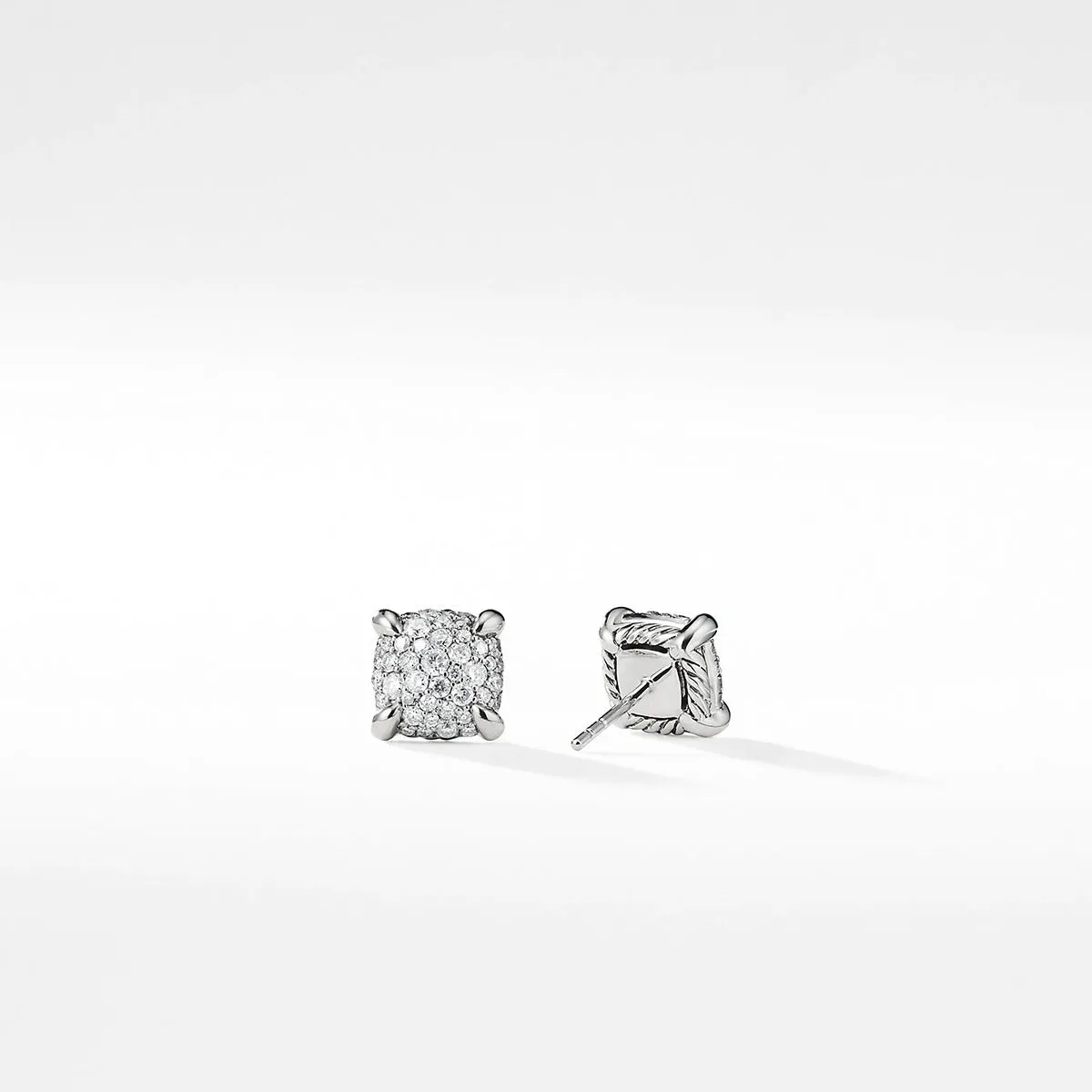 Chatelaine Earrings with Diamonds