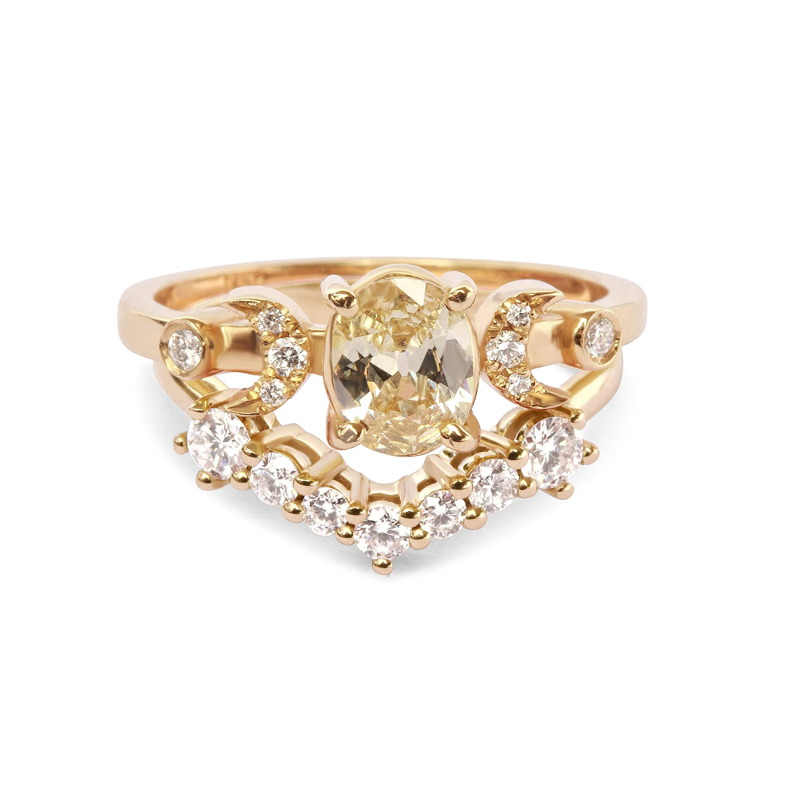 Chevron Big Diamonds Classic Wedding V Ring 0.25ct, Tiff's Ring ♥