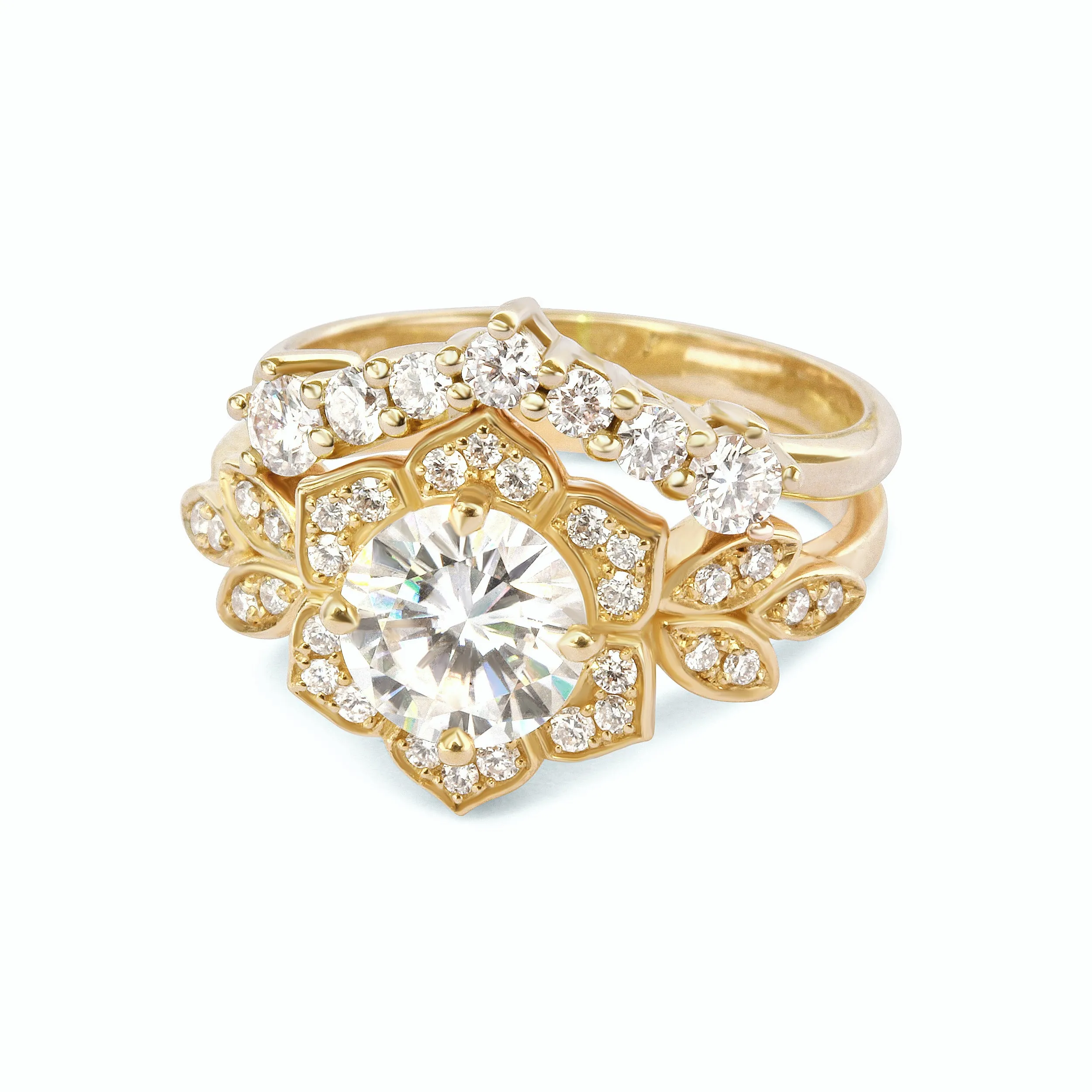 Chevron Big Diamonds Classic Wedding V Ring 0.25ct, Tiff's Ring ♥