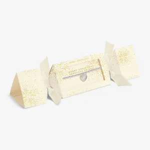 Christmas Cracker Merry Christmas Fabulous Friend Silver Plated Bracelet 7687