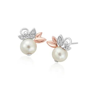 Clogau Lily of the Valley Pearl Stud Earrings - 3SLYV0294