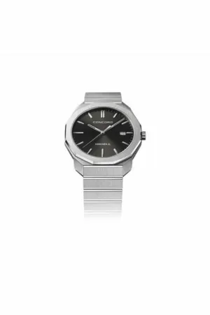 concord mariner quartz anthracite galvanic dial 40mm men's watch