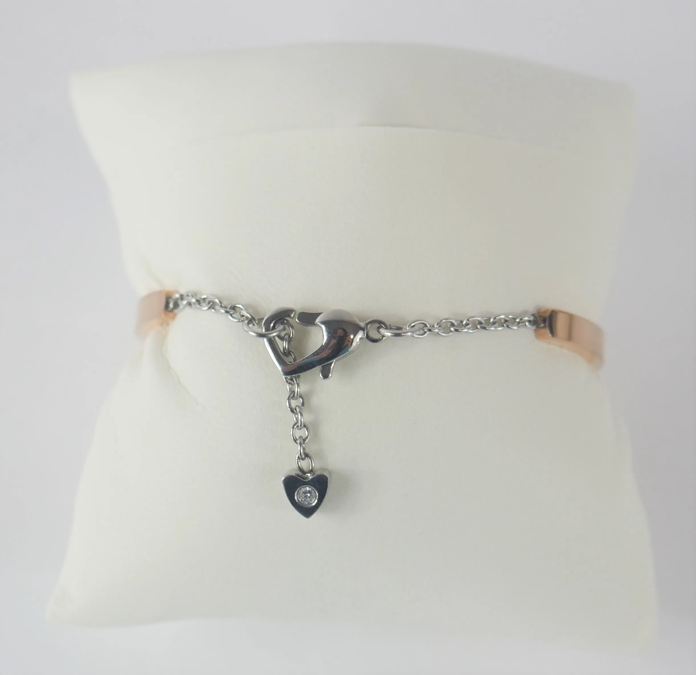 Cuff Stainless Steel Rose Gold Bracelet
