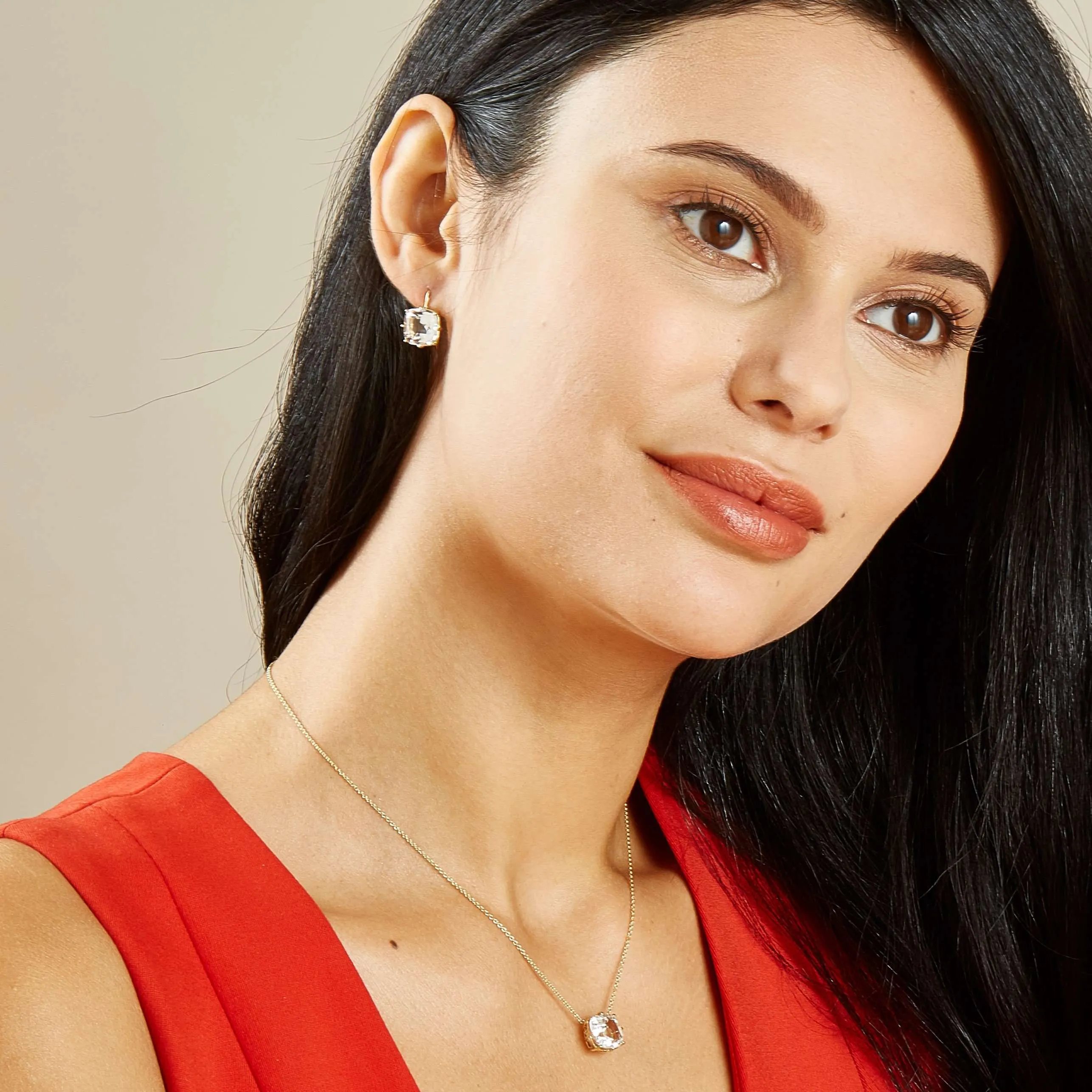 Cushion Earrings