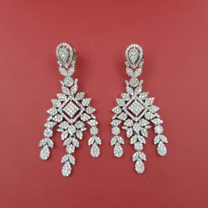 Danglers Zircon/AD Earring 8641-08