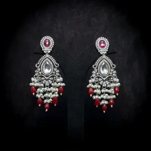 Danglers Zircon/AD Earring 8644-08