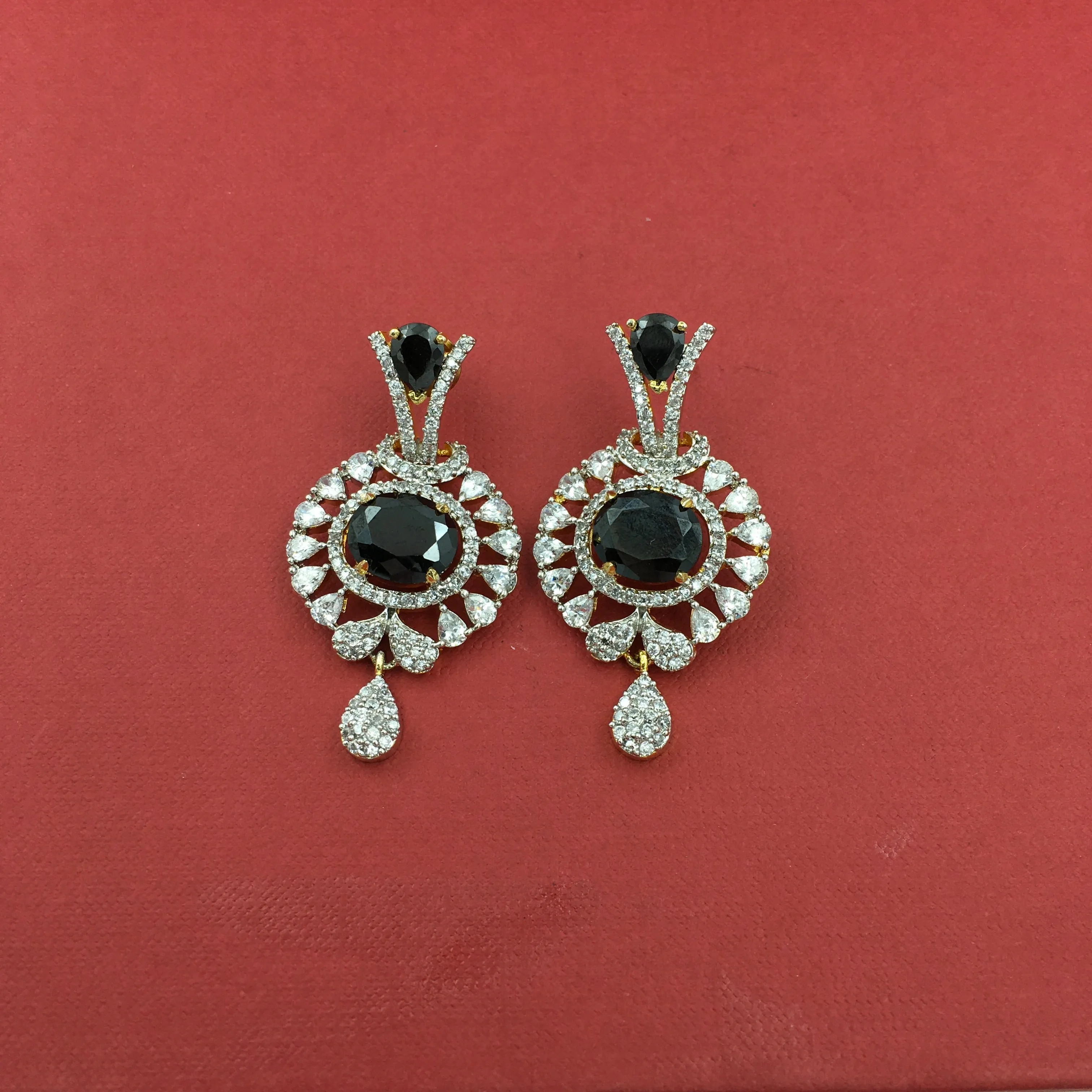 Danglers Zircon/AD Earring 8814-100