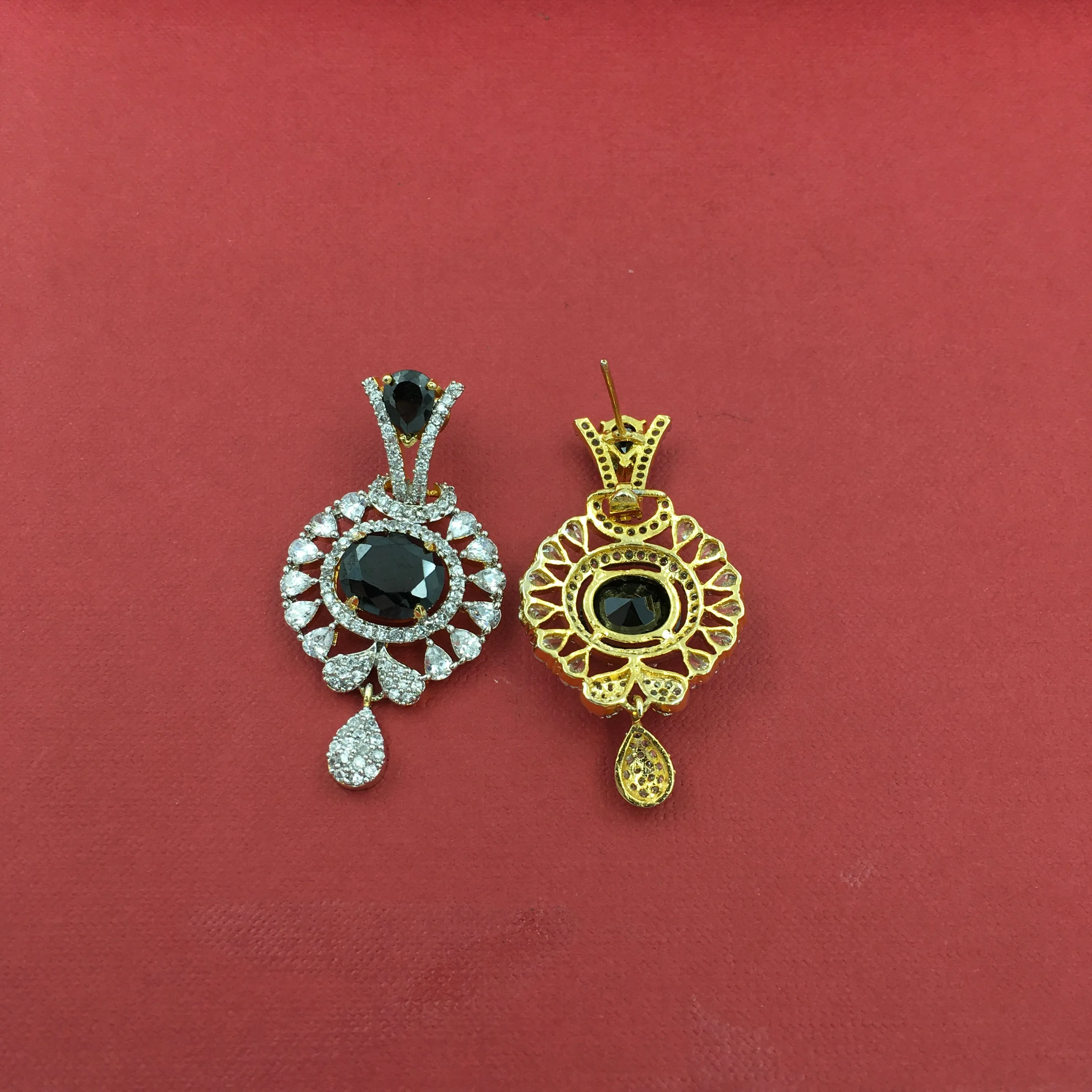 Danglers Zircon/AD Earring 8814-100